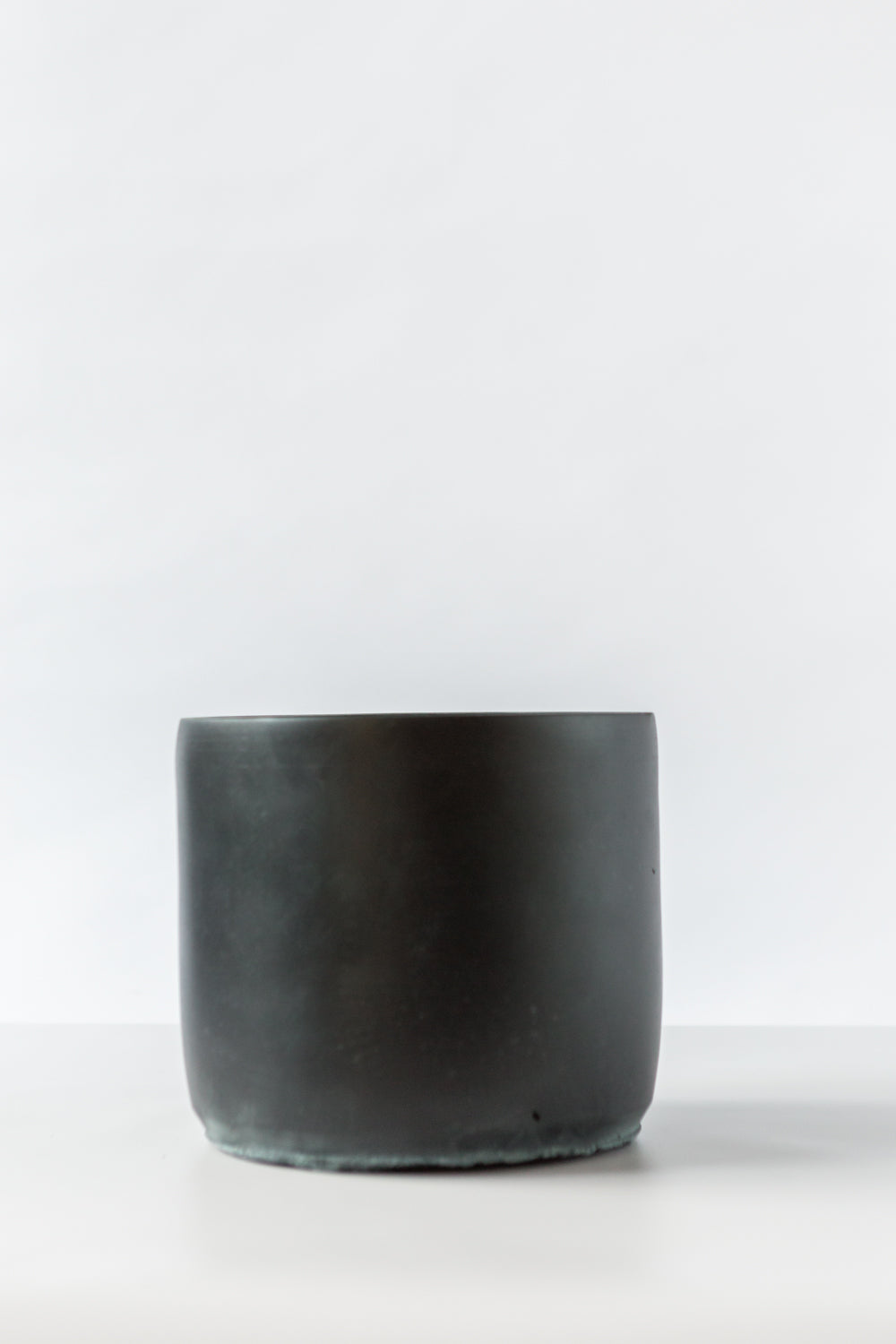 Midnight blue plant pots in small medium and large by Concrete Jungle