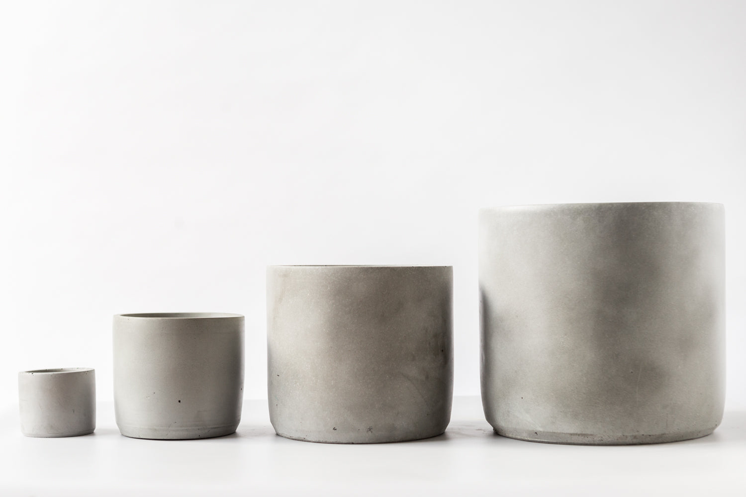 Light Grey Handmade Plant Pot